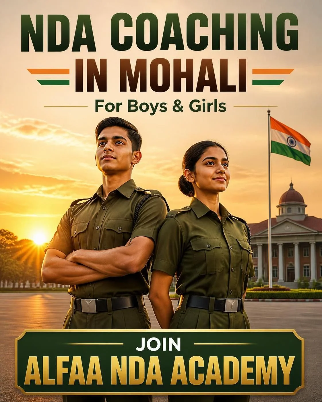 NDA Coaching in Mohali for Boys & Girls