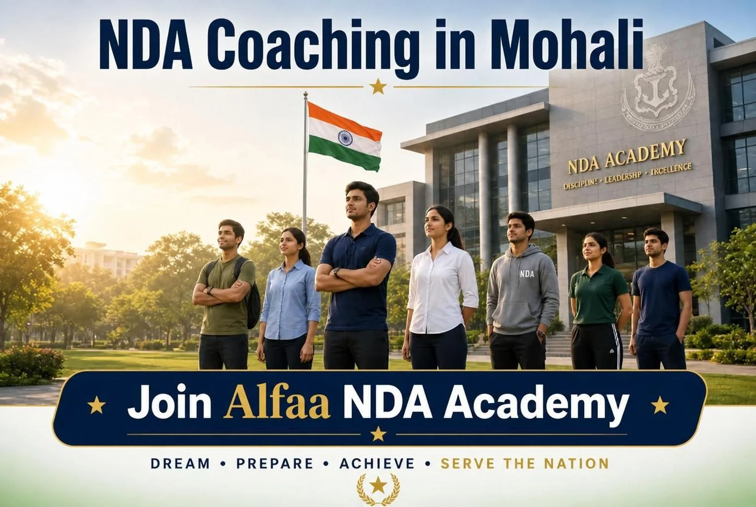 Best NDA Coaching in Mohali: Why Join Alfaa NDA Academy for Your Defence Career